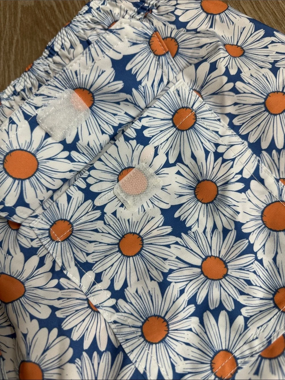 Goodfellow Daisy Print Swim Trunks NWT
